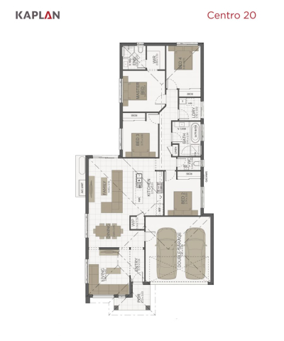 Kaplan Homes Floorplan Carmel 17 Portrait 2022