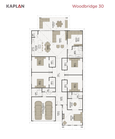 Kaplan Homes Floor Plan Woodbridge 30 Portrait