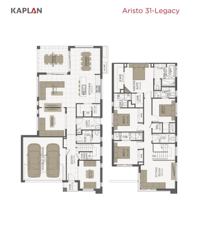 Kaplan Homes Floor Plan Aristo 31-legacy Portrait