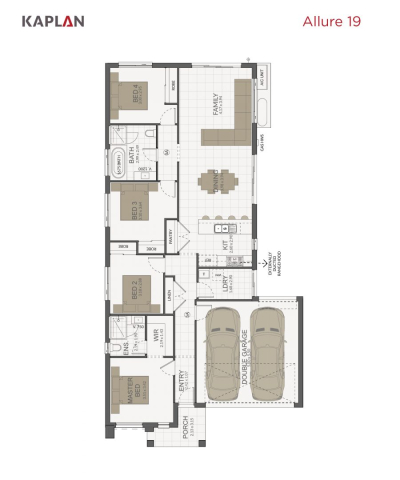 Kaplan Homes Floorplan Allure 19 Portrait 2022