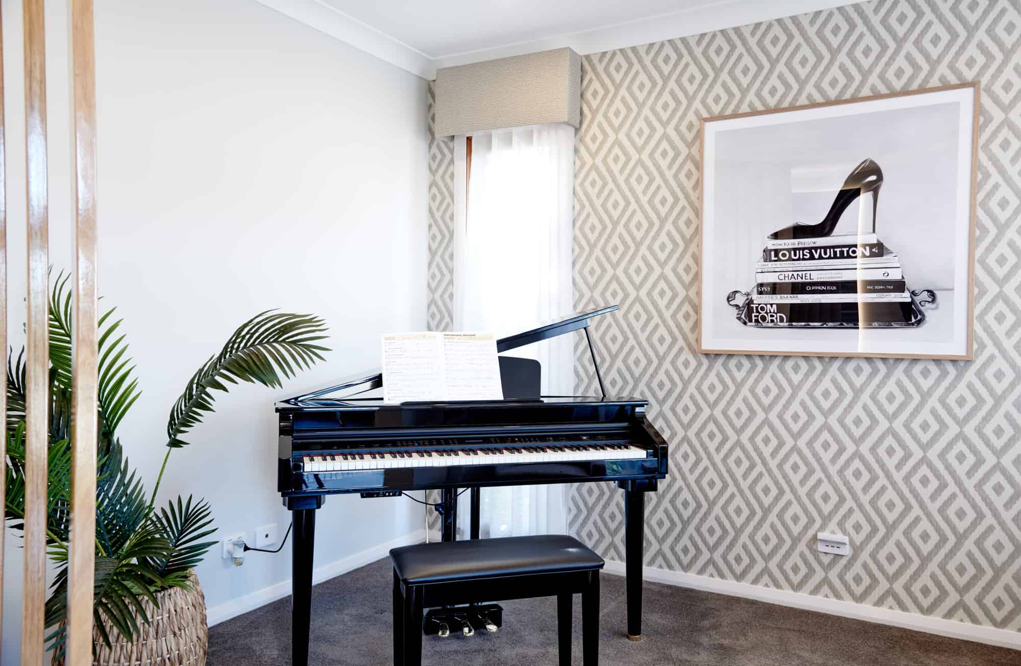 Kaplan Homes Edmondson Park Piano Room