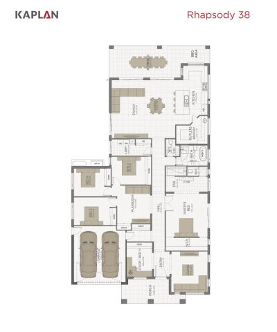 Kaplan Homes Floorplan Rhapsody 38 Portrait 2022