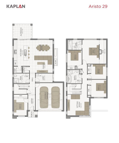 Kaplan Homes Floor Plan Aristo 29 Portrait