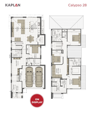 Kaplan Homes Calypso 28 floor plan